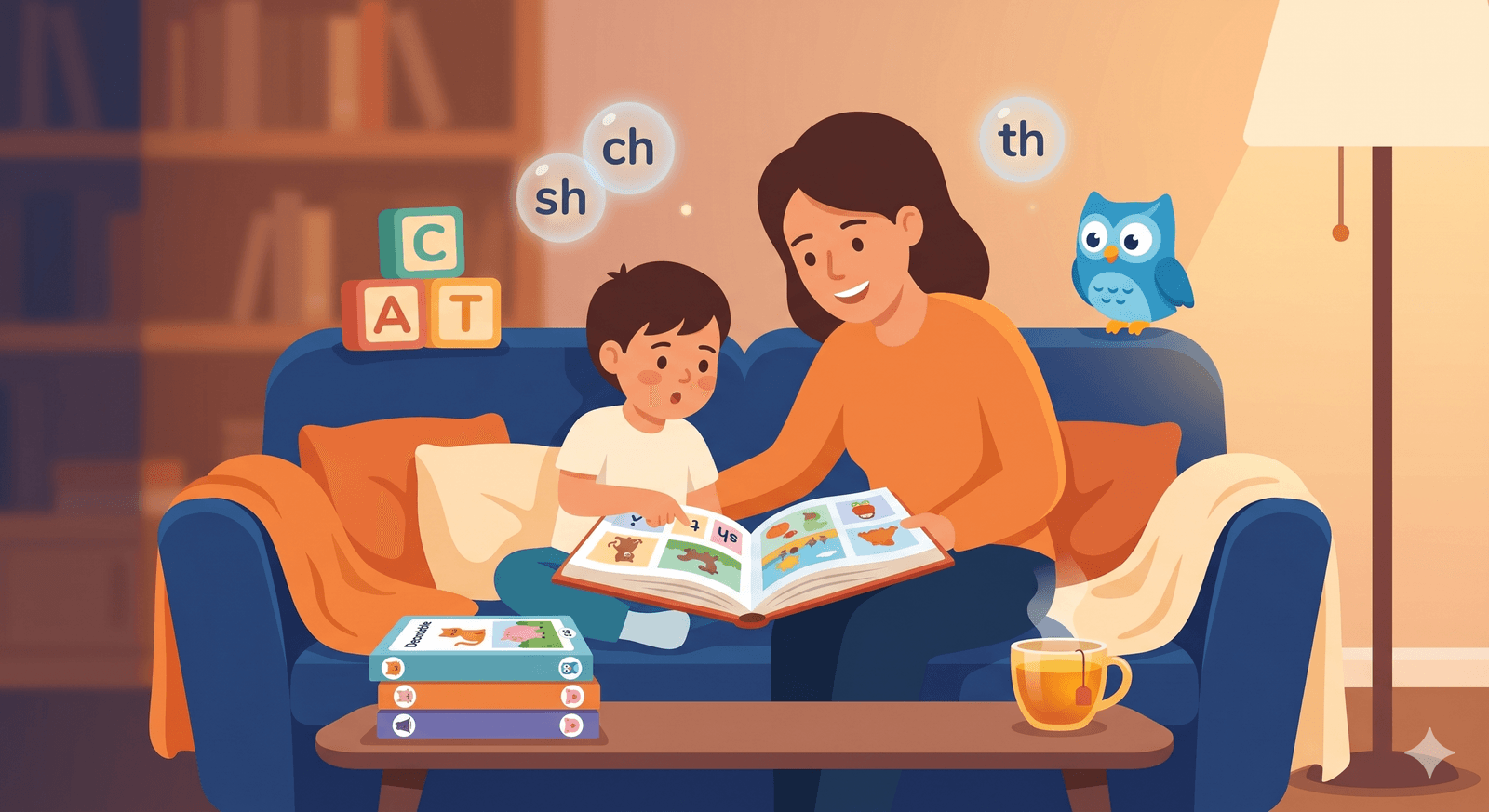 Comment apprendre à lire à la maison — ce qui marche vraiment pour les 4–8 ans