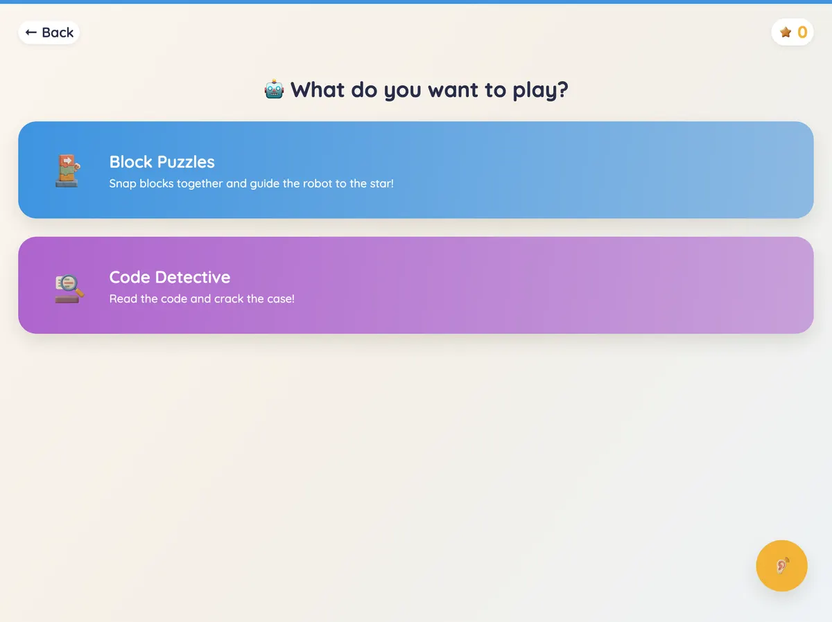 Code Quest (Programmeren) — view 3